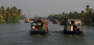 Houseboat Jam at Alleppey