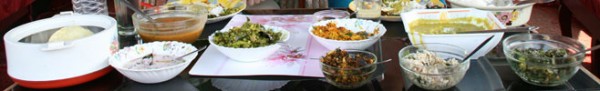 Our Keralan feast
