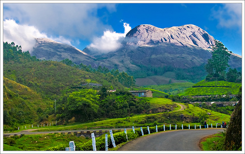 View from Munnar, Kerala. Photo by KCBimal 